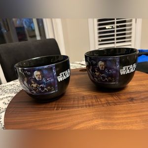 Set of Star Wars soup bowls